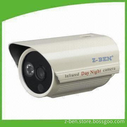 Vandal-proof IR Camera with 1-piece Dot-matrix High Power IR LEDs, 700TVL Horizontal Resolution